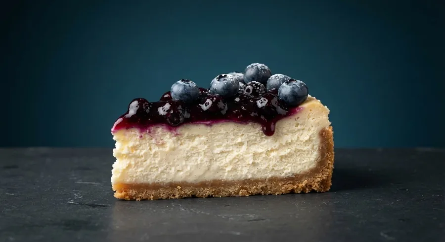 Yaban Mersinli Cheesecake