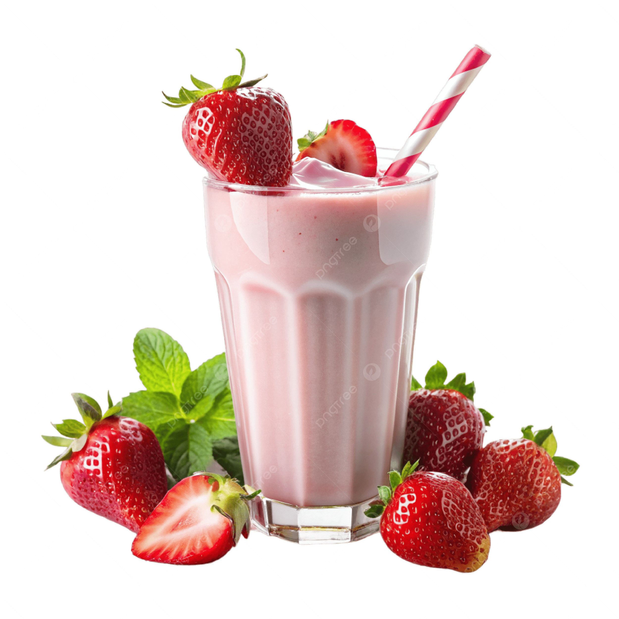 Çilekli Milkshake